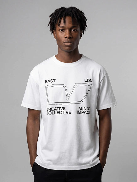 Kollektif Studio London Graphic T-Shirt — East LDN Creative Collective Tee